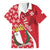 Malta Family Matching Puletasi and Hawaiian Shirt Virtute et constantia Maltese Cross Pattern - Wonder Print Shop