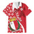 Malta Hawaiian Shirt Virtute et constantia Maltese Cross Pattern - Wonder Print Shop