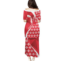 Malta Puletasi Virtute et constantia Maltese Cross Pattern - Wonder Print Shop