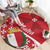 Malta Round Carpet Virtute et constantia Maltese Cross Pattern