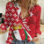 Malta Women Casual Shirt Virtute et constantia Maltese Cross Pattern - Wonder Print Shop