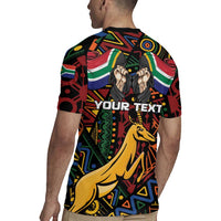 South African Heritage Day Rugby Jersey Springbok African Pattern - Wonder Print Shop