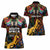 South African Heritage Day Women Polo Shirt Springbok African Pattern - Wonder Print Shop