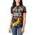 South African Heritage Day Women Polo Shirt Springbok African Pattern - Wonder Print Shop