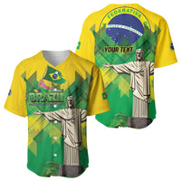 Personalized Brazil Christ The Redeemer Baseball Jersey Sete de Setembro