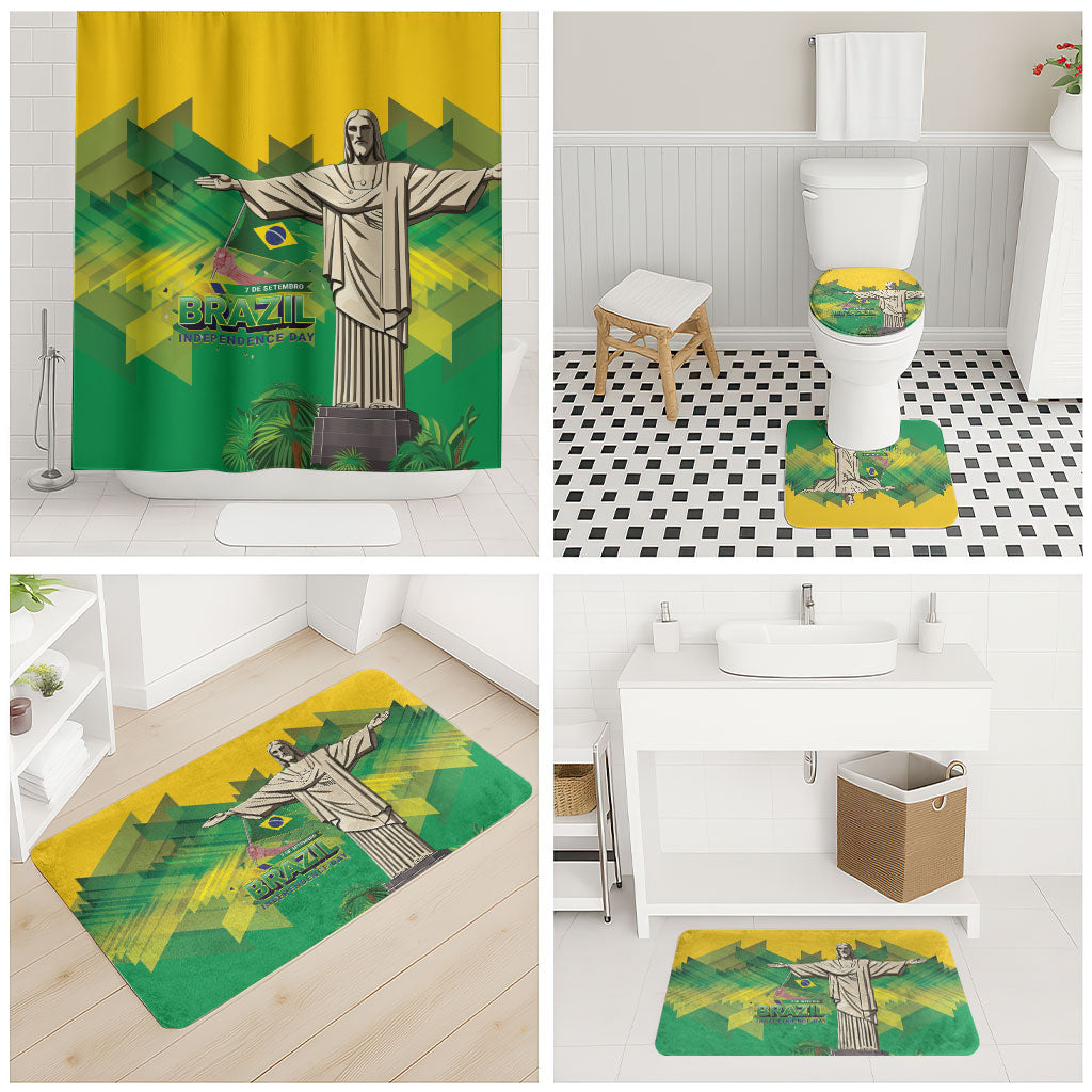 Brazil Christ The Redeemer Bathroom Set Sete de Setembro