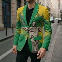 Personalized Brazil Christ The Redeemer Blazer Sete de Setembro