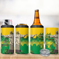Personalized Brazil Christ The Redeemer 4 in 1 Can Cooler Tumbler Sete de Setembro