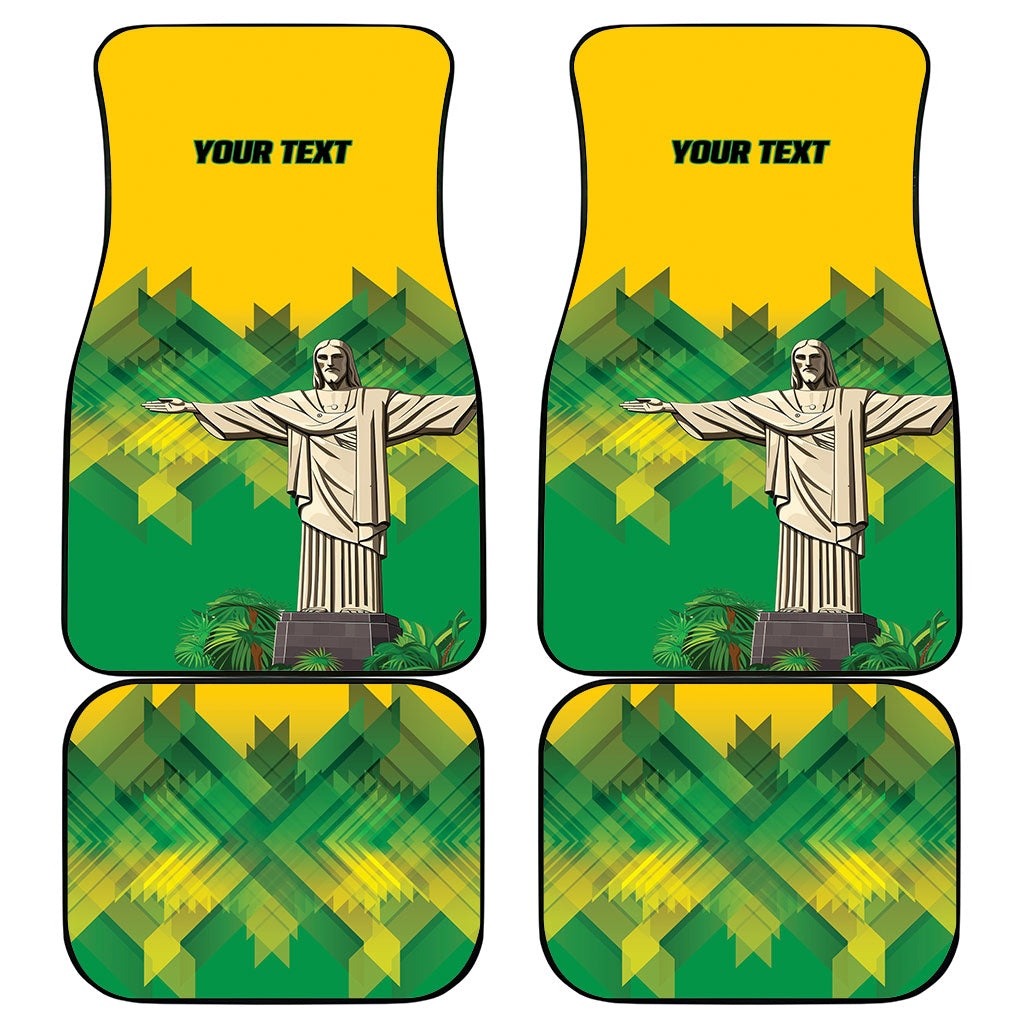 Personalized Brazil Christ The Redeemer Car Mats Sete de Setembro