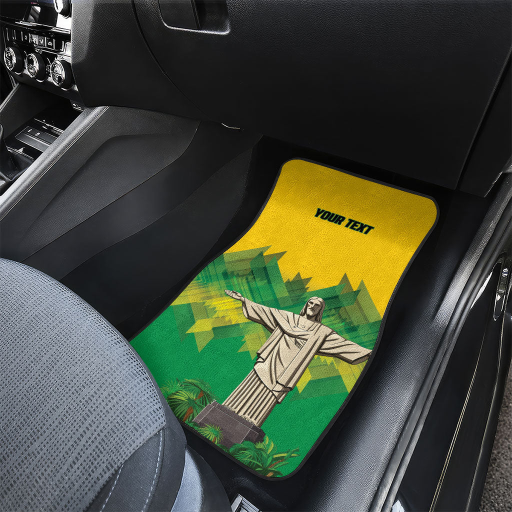 Personalized Brazil Christ The Redeemer Car Mats Sete de Setembro