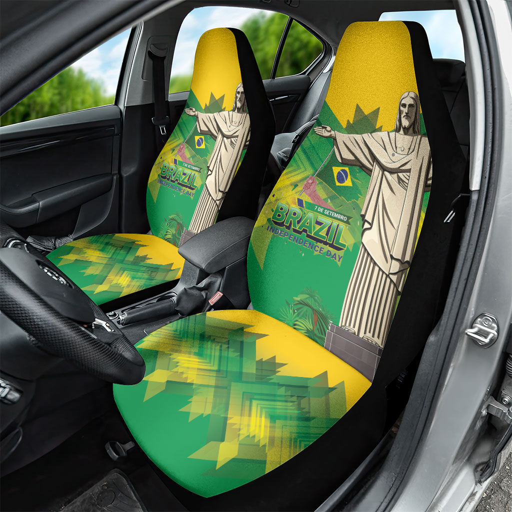 Brazil Christ The Redeemer Car Seat Cover Sete de Setembro