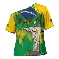 Personalized Brazil Christ The Redeemer Cross Shoulder Shirt Sete de Setembro