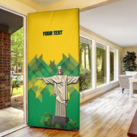 Personalized Brazil Christ The Redeemer Door Cover Sete de Setembro