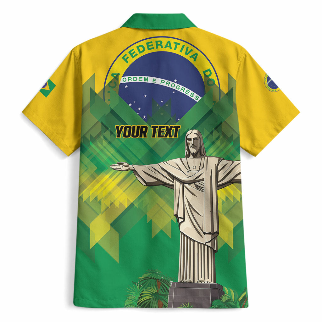 Personalized Brazil Christ The Redeemer Hawaiian Shirt Sete de Setembro