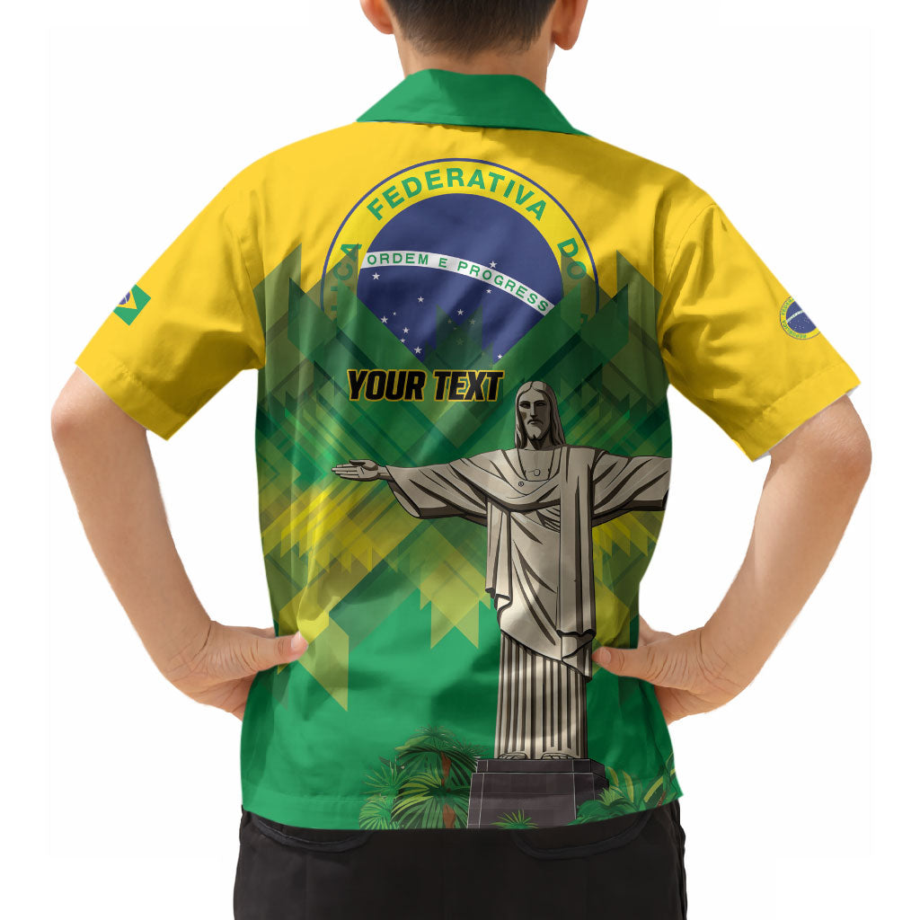 Personalized Brazil Christ The Redeemer Hawaiian Shirt Sete de Setembro