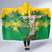 Brazil Christ The Redeemer Hooded Blanket Sete de Setembro