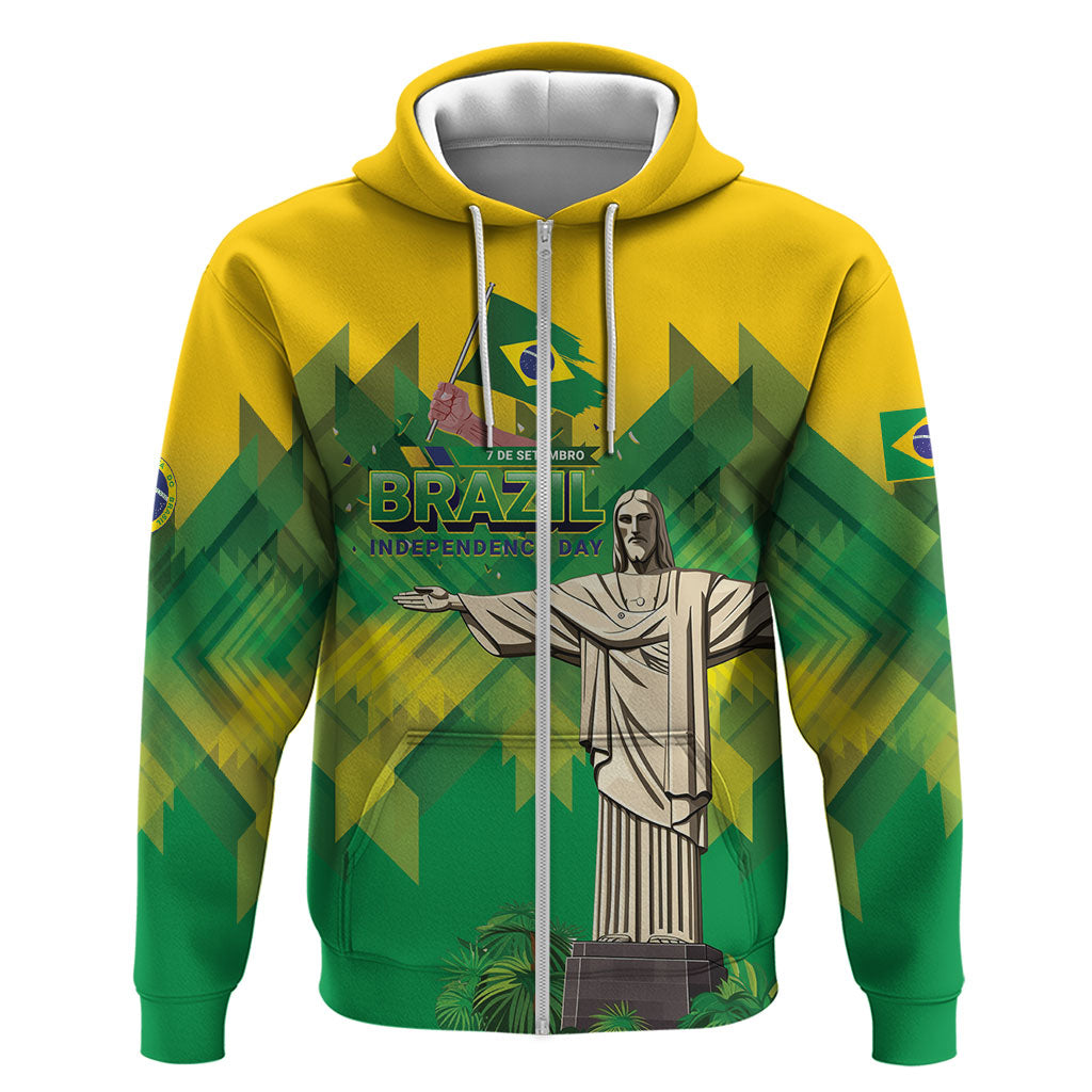 Personalized Brazil Christ The Redeemer Hoodie Sete de Setembro