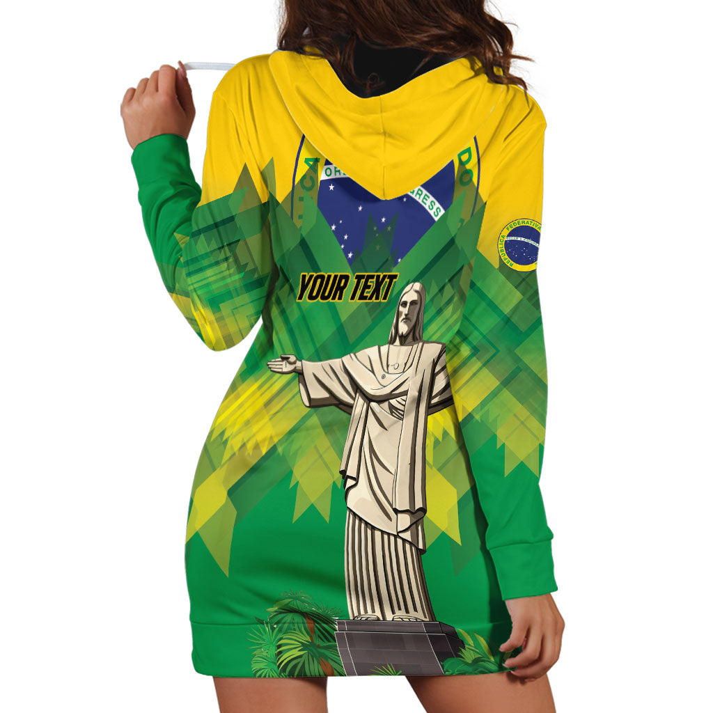Personalized Brazil Christ The Redeemer Hoodie Dress Sete de Setembro