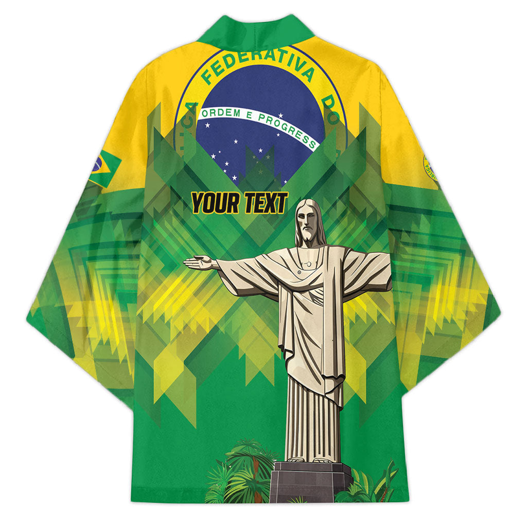 Personalized Brazil Christ The Redeemer Kimono Sete de Setembro