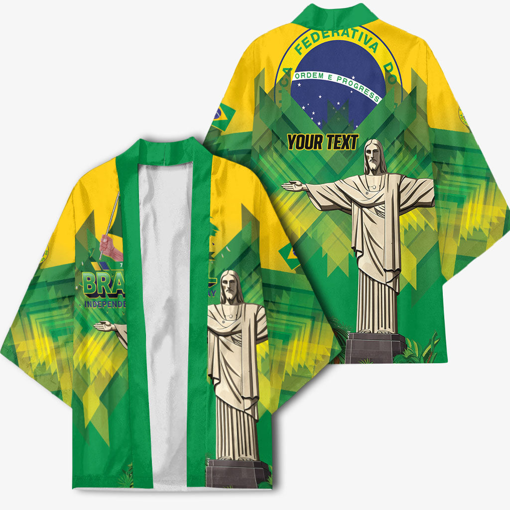 Personalized Brazil Christ The Redeemer Kimono Sete de Setembro