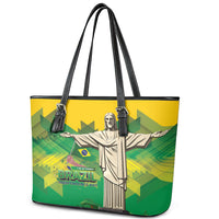 Brazil Christ The Redeemer Leather Tote Bag Sete de Setembro