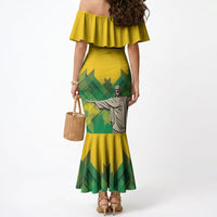 Personalized Brazil Christ The Redeemer Mermaid Dress Sete de Setembro