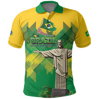 Personalized Brazil Christ The Redeemer Polo Shirt Sete de Setembro