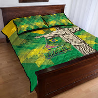 Brazil Christ The Redeemer Quilt Bed Set Sete de Setembro