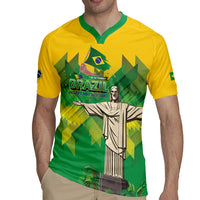 Personalized Brazil Christ The Redeemer Rugby Jersey Sete de Setembro