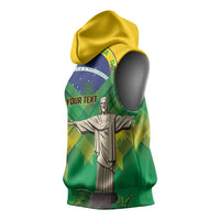 Personalized Brazil Christ The Redeemer Sleeveless Hoodie Sete de Setembro