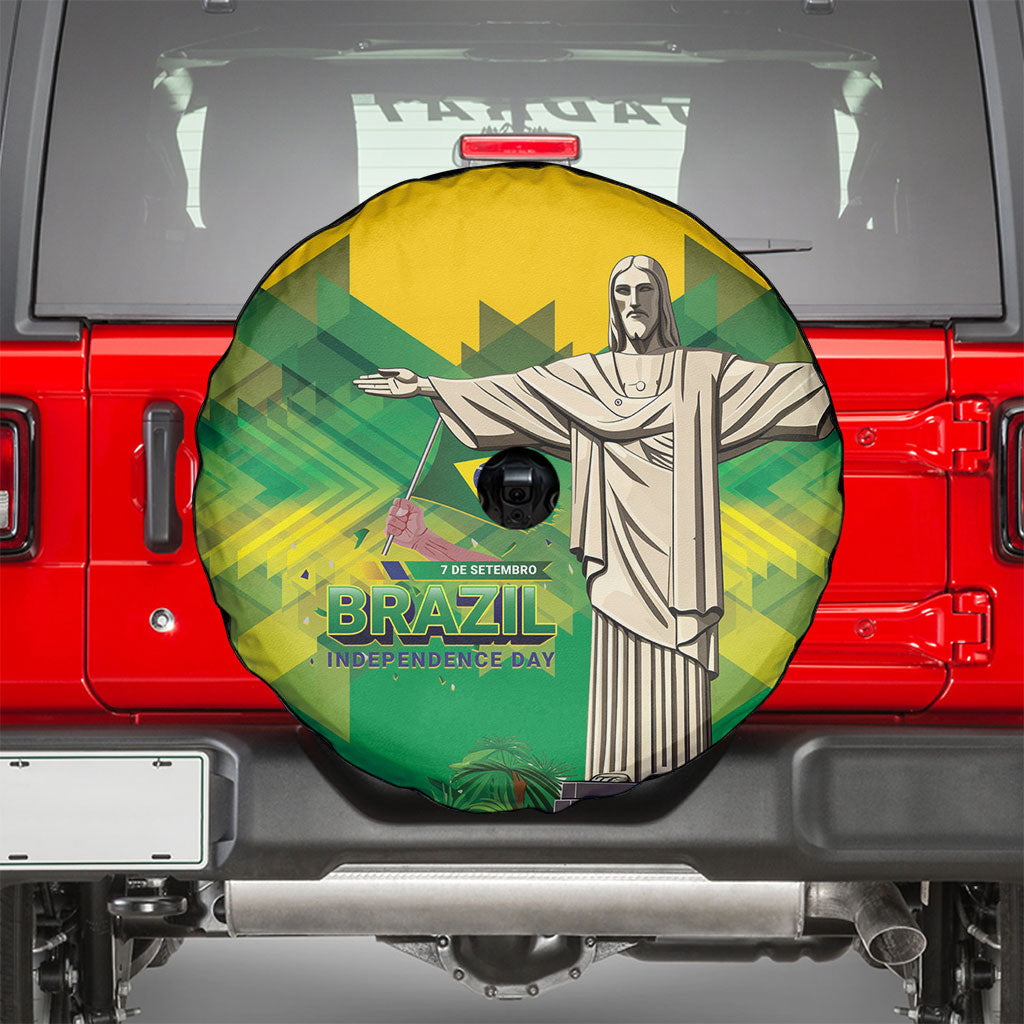 Brazil Christ The Redeemer Spare Tire Cover Sete de Setembro