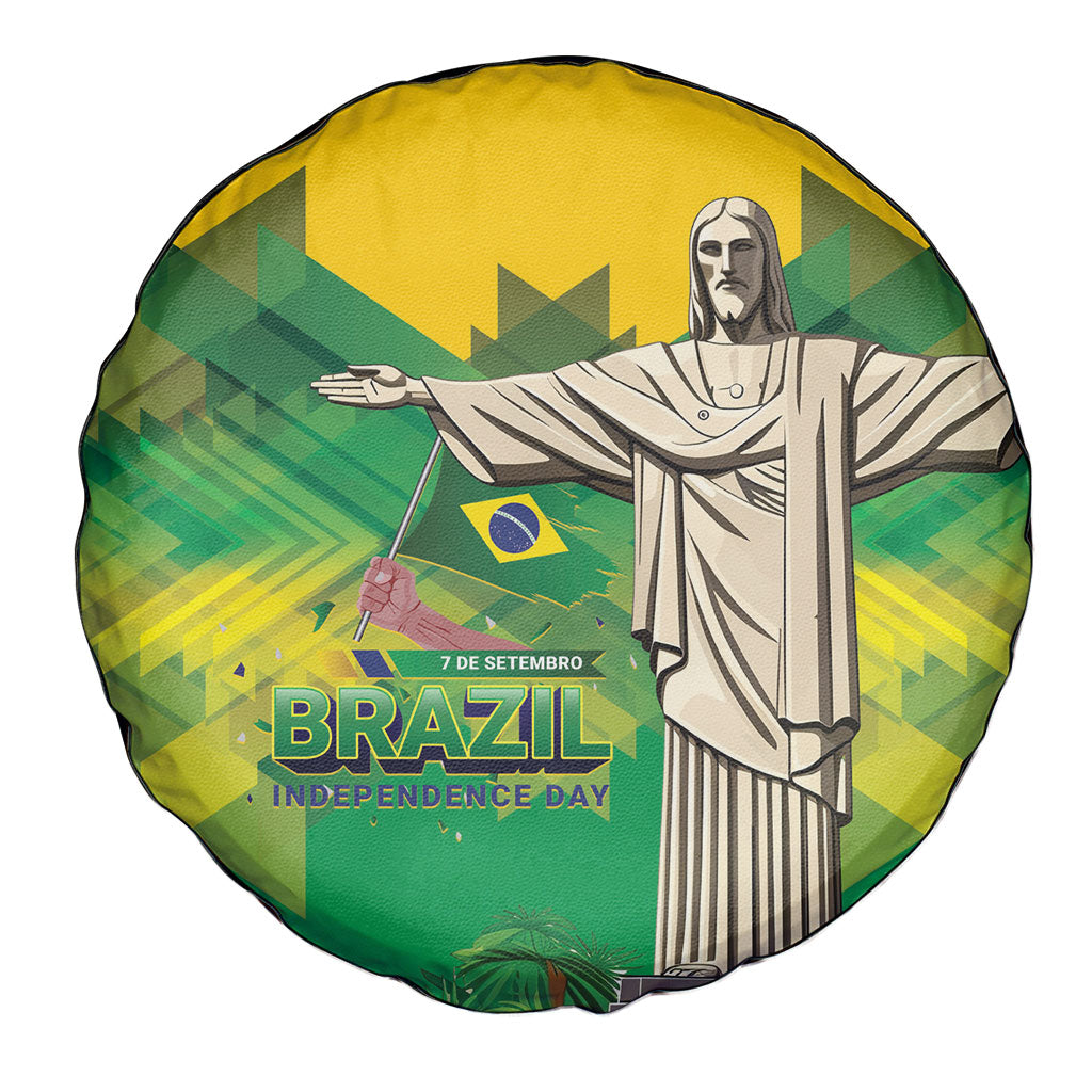 Brazil Christ The Redeemer Spare Tire Cover Sete de Setembro