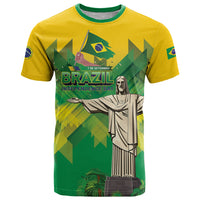 Personalized Brazil Christ The Redeemer T Shirt Sete de Setembro