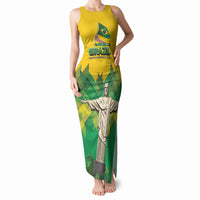 Personalized Brazil Christ The Redeemer Tank Maxi Dress Sete de Setembro