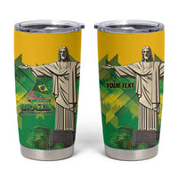 Personalized Brazil Christ The Redeemer Tumbler Cup Sete de Setembro
