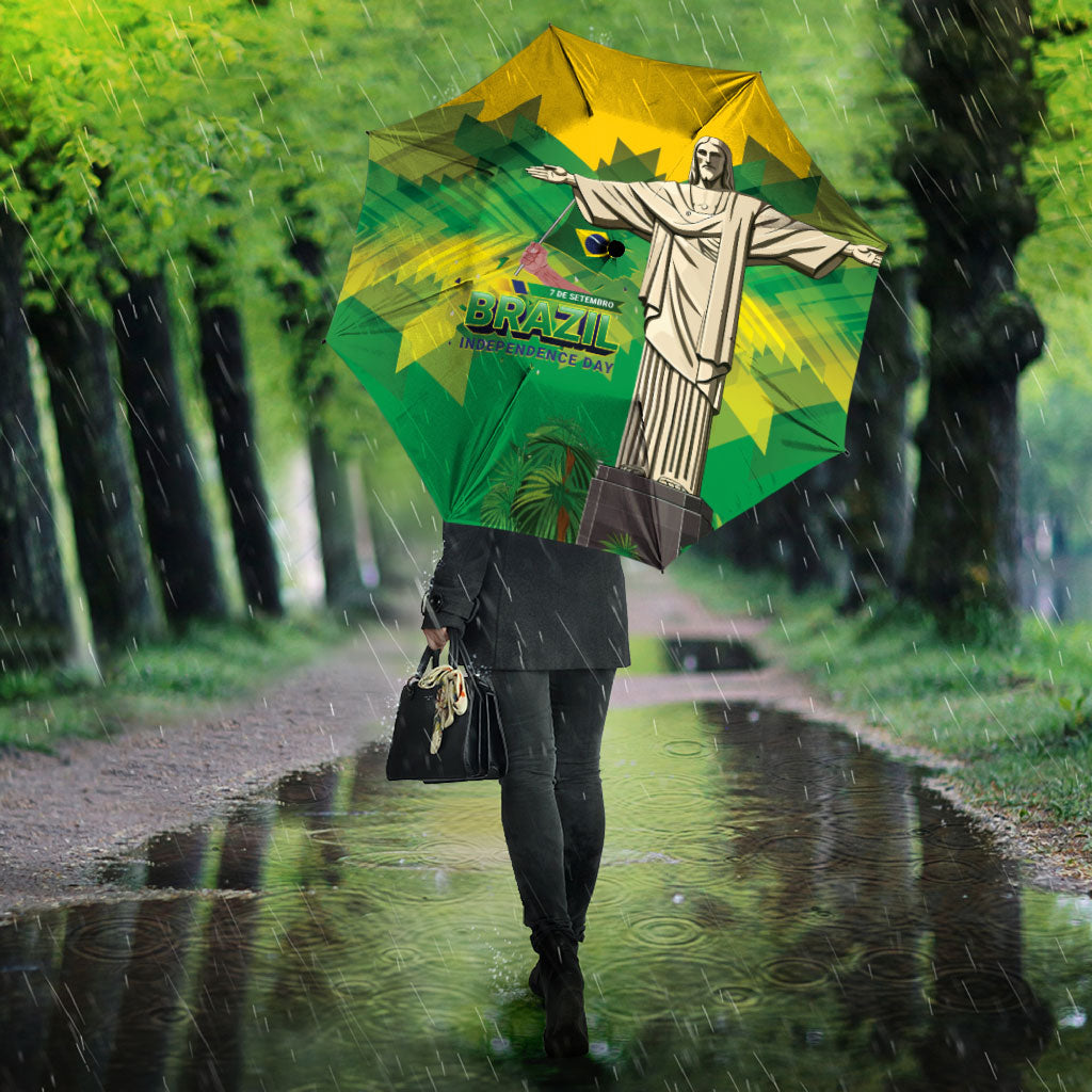 Brazil Christ The Redeemer Umbrella Sete de Setembro