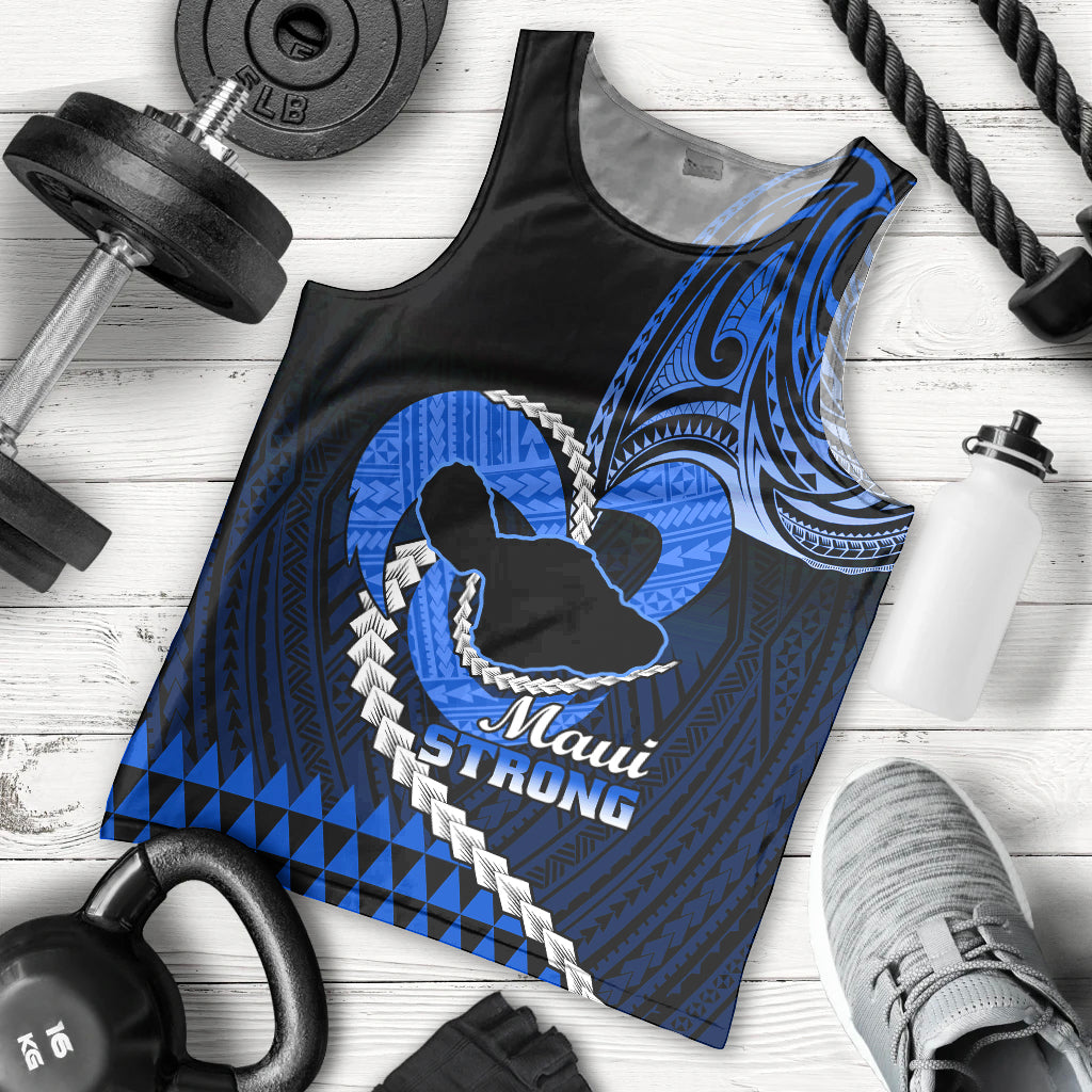 personalised-hawaii-men-tank-top-maui-be-strong-kakau-blue-version