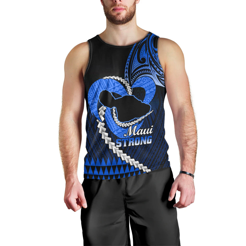 personalised-hawaii-men-tank-top-maui-be-strong-kakau-blue-version