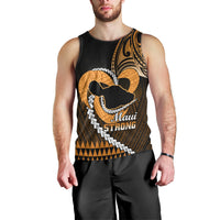 personalised-hawaii-men-tank-top-maui-be-strong-kakau-gold-version