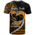 Personalised Hawaii T Shirt Maui Be Strong Kakau Gold Version - Wonder Print Shop