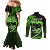 personalised-hawaii-couples-matching-mermaid-dress-and-long-sleeve-button-shirts-maui-be-strong-kakau-green-version