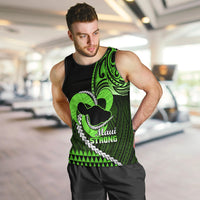 personalised-hawaii-men-tank-top-maui-be-strong-kakau-green-version