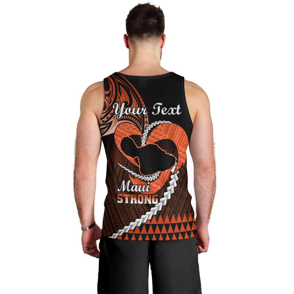 personalised-hawaii-men-tank-top-maui-be-strong-kakau-orange-version