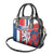 Czech Republic Shoulder Handbag Czechia Lion Rosa Pattern