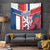 Czech Republic Tapestry Czechia Lion Rosa Pattern - Wonder Print Shop