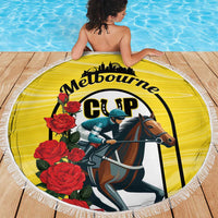 Melbourne Horse Racing Beach Blanket The Race That Stops The Nation - Wonder Print Shop