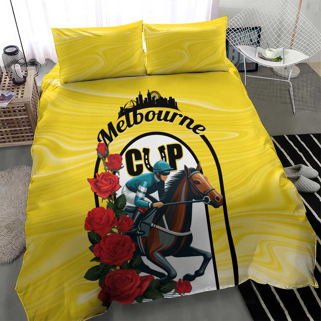Melbourne Horse Racing Bedding Set The Race That Stops The Nation - Wonder Print Shop