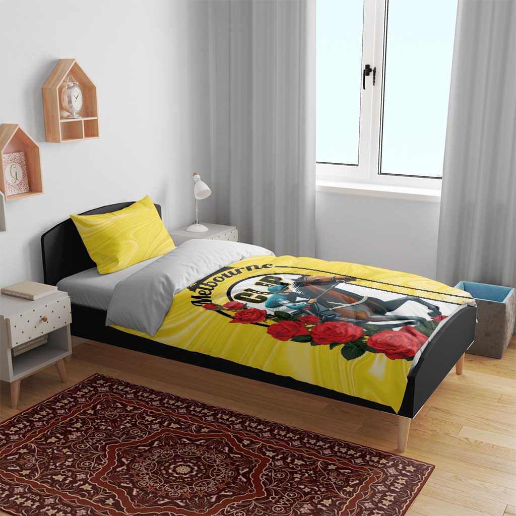 Melbourne Horse Racing Bedding Set The Race That Stops The Nation - Wonder Print Shop