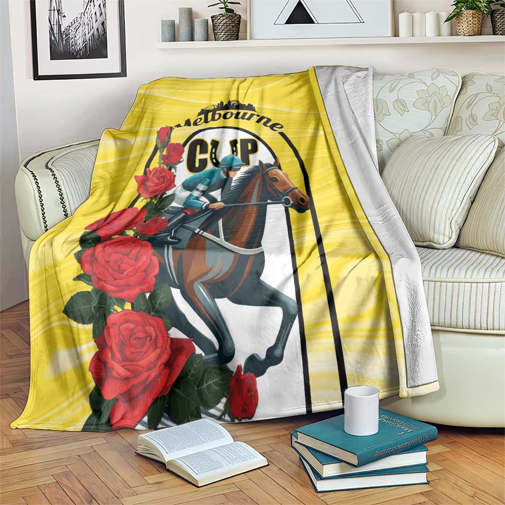 Melbourne Horse Racing Blanket The Race That Stops The Nation