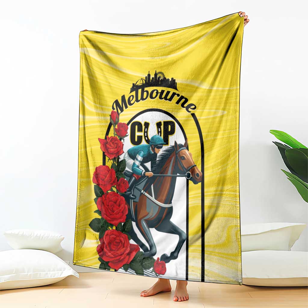 Melbourne Horse Racing Blanket The Race That Stops The Nation